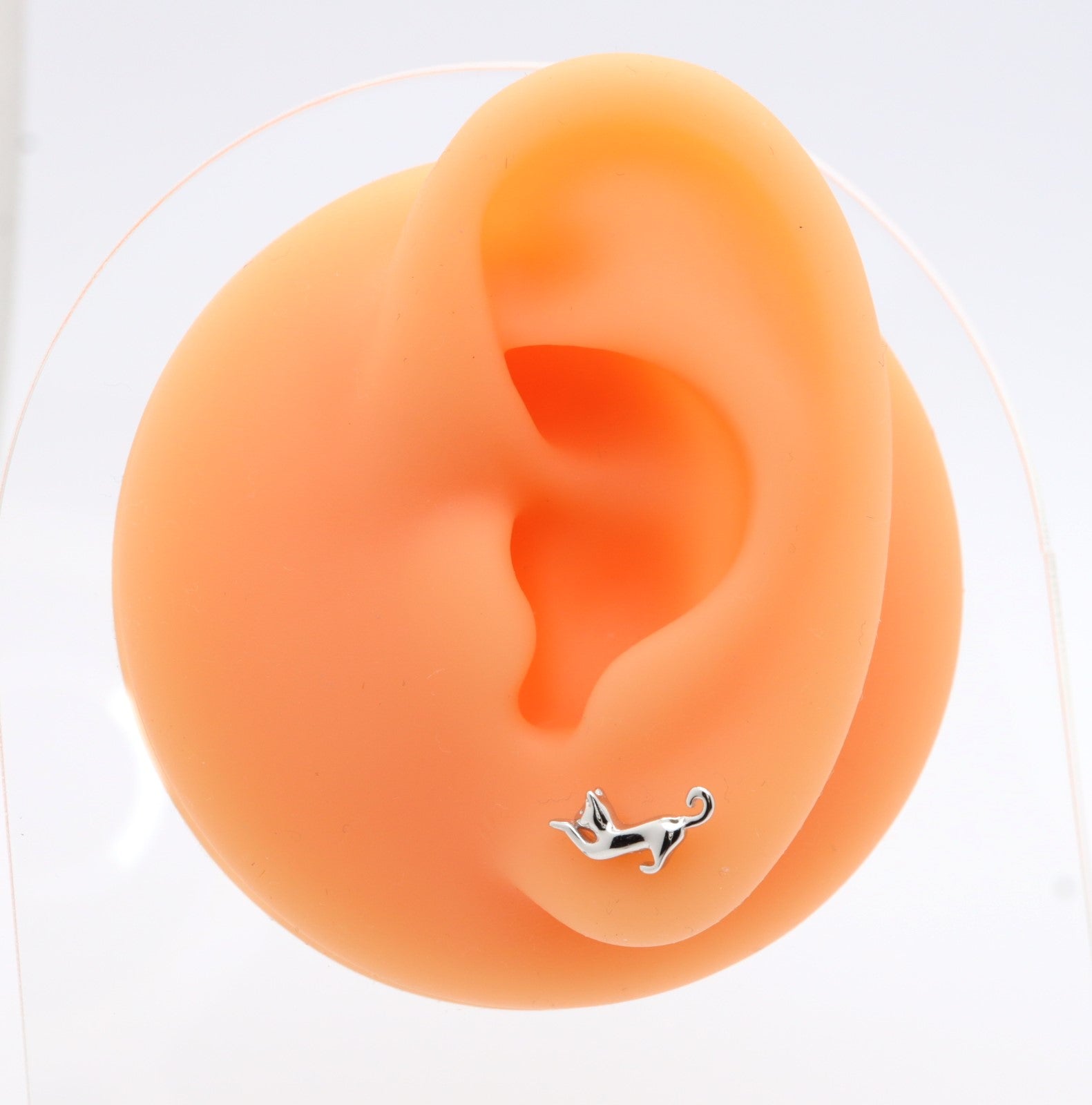 Pendientes Plata 925mls Gato | Animales