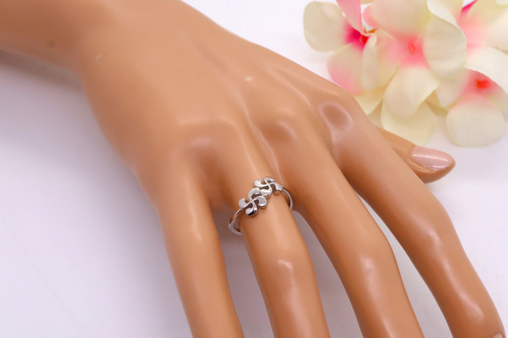 Anillo Plata 925mls Lauburu doble (6 tallas disponible)