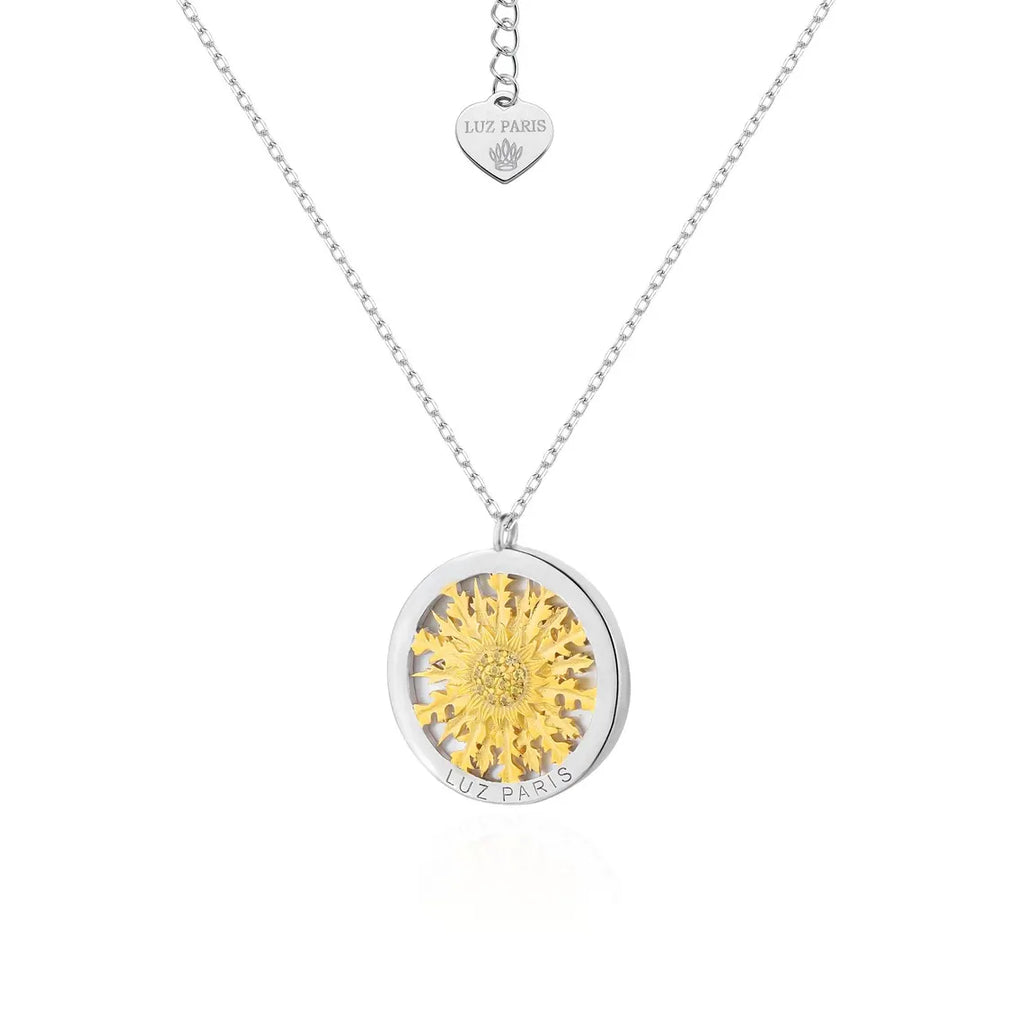 Collar Plata 925mls Eguzkilore bicolor baño Oro 18k | Joyería Vasca | Artesanal | Mitología Vasca (Copia)