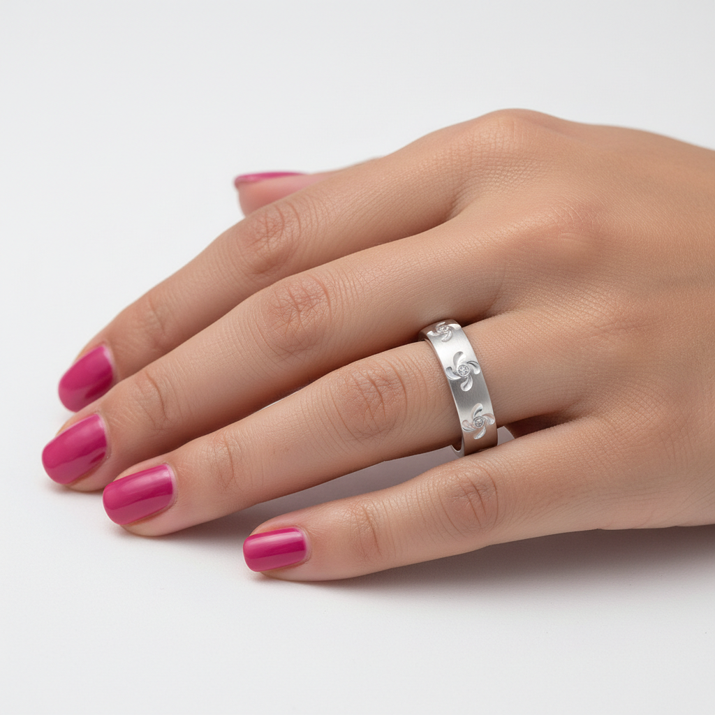 Anillo Plata 925mls Lauburu vasco (6 tallas disponible)